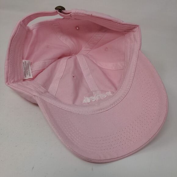 Period. On. Slideback Hat Pink One Size Embroidered Adjustable 6 Panel - Picture 6 of 8